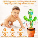 Juguete Cactus Interactivo, Recargable, Volumen Ajustable, Modelo X