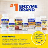 Suplementos Alimenticios enzimas  alimentarias 120 cápsulas