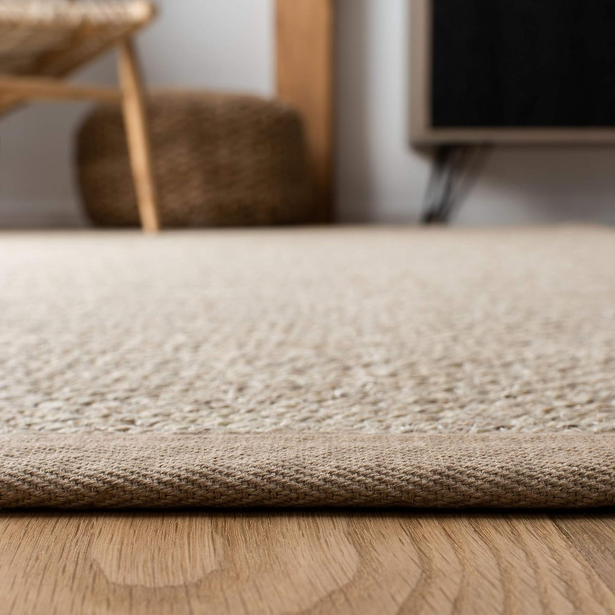 Alfombra de yute 4' x 6' SAFAVIEH Natural Fiber NF143B