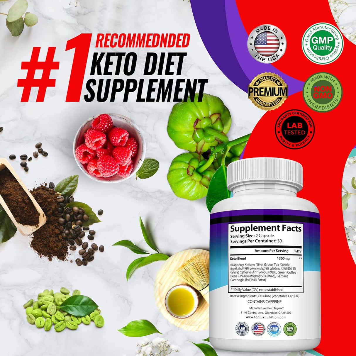 Suplemento Keto Boost - Píldoras para Cetosis, Energía y Enfoque