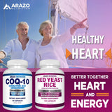 Suplemento Rojo Levadura Arroz Extracto 1200 mg Vegetariana