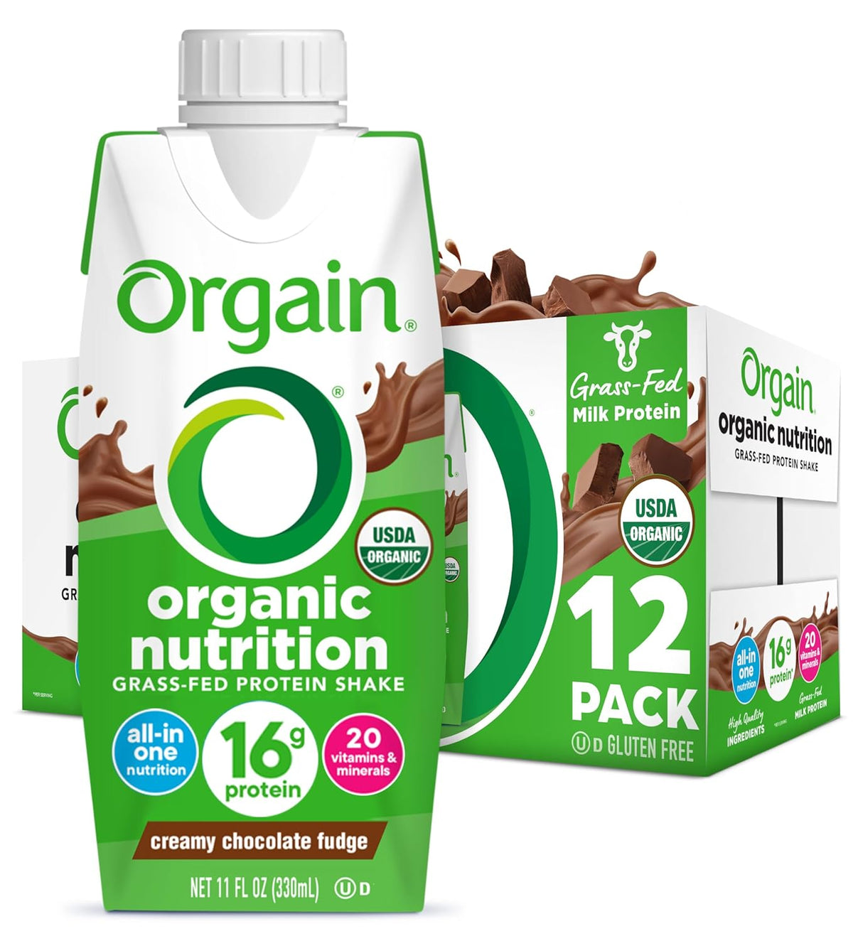 Proteína 20 vitaminas y minerales sin gluten y sin soja