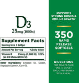 Suplementos Alimenticios Cápsulas blandas de vitamina