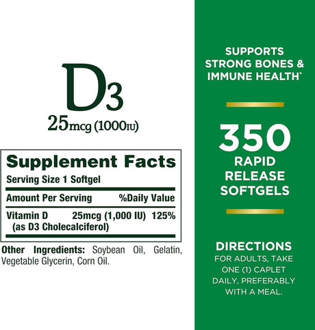 Suplementos Alimenticios Cápsulas blandas de vitamina