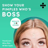 Parches de espinillas para cara paquete de 24 Dots for Spots
