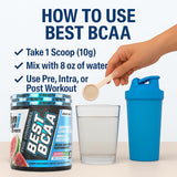 BPI Sports BCAA en Polvo - Recuperación Muscular - 30 Servings