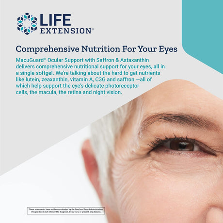 Suplementos Alimenticios ocular con azafrán y astaxantina
