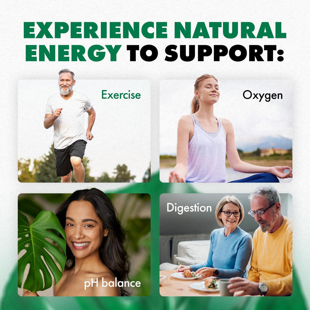 Cell Power® Oxígeno en gotas, suplemento con betabeles, uvas y proteína