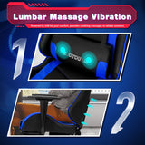 Silla Gamer ergonómica para escritorio, Azul ECOTOUGE