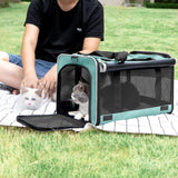 Transportín para Perro Pequeño, marca, suave, 18 pulgadas, plegable