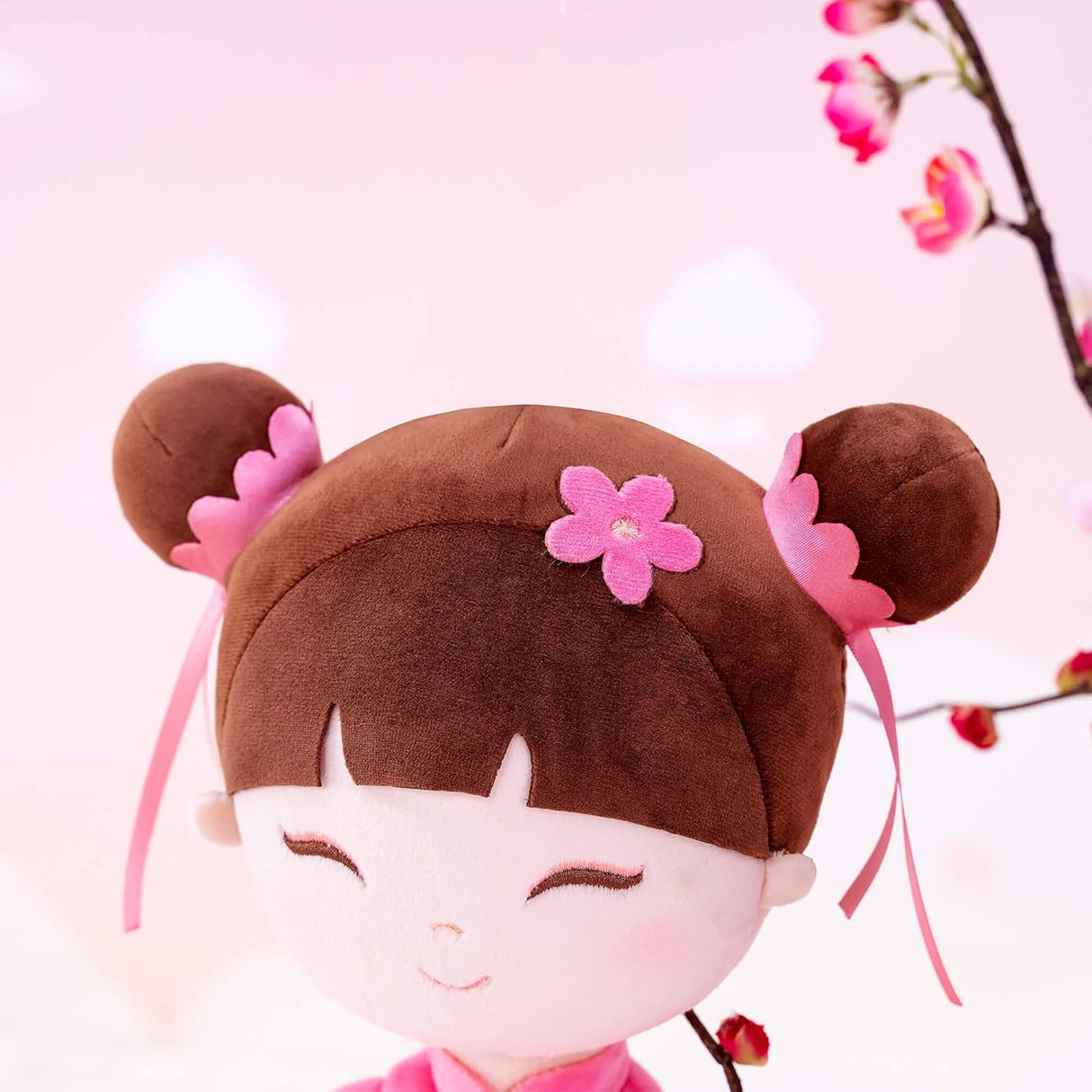 Peluche de Muñeca Oriental de cuento de hadas 14 pulgadas