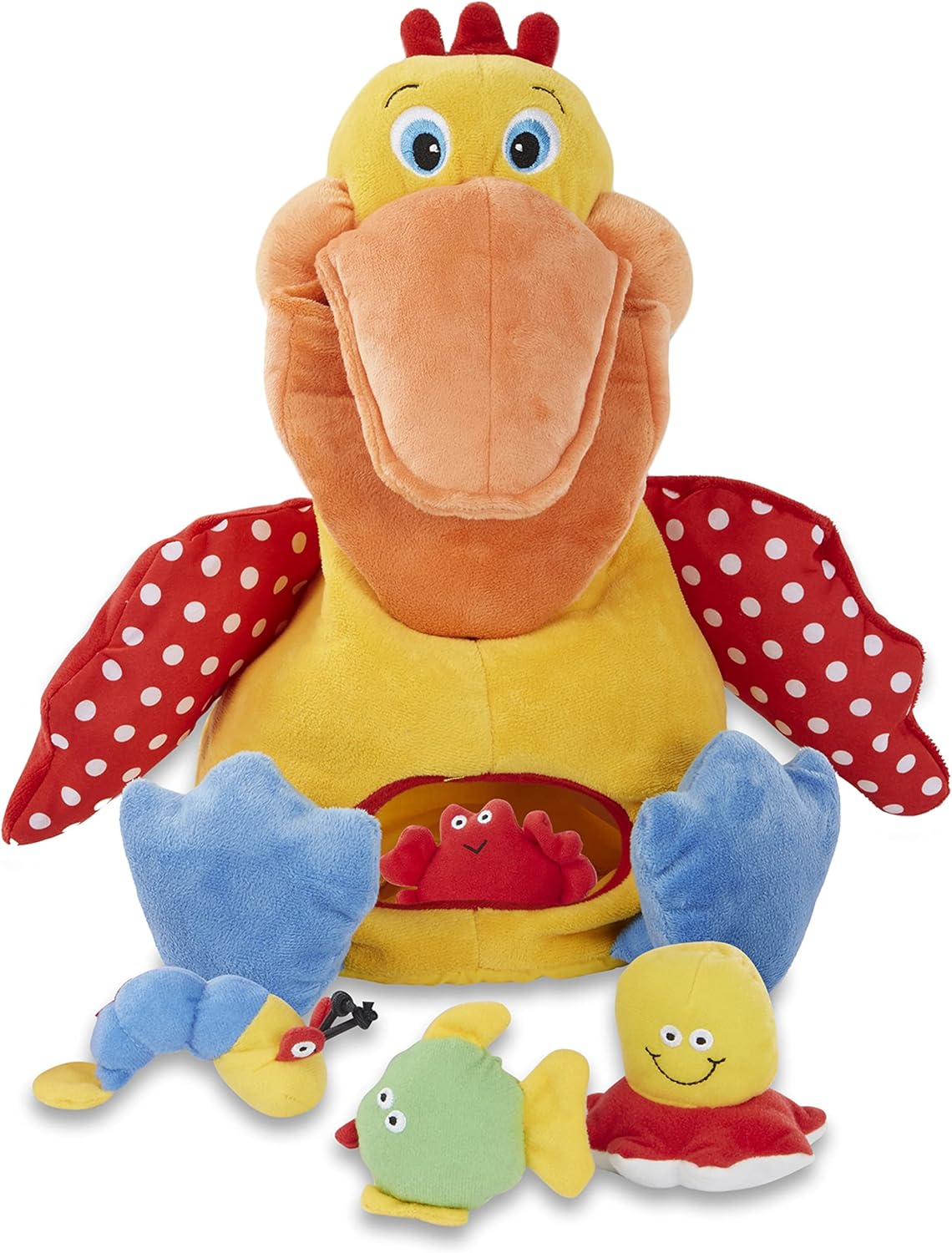 Pelícano Hambriento de peluche - Melissa & Doug - Juguete educativo