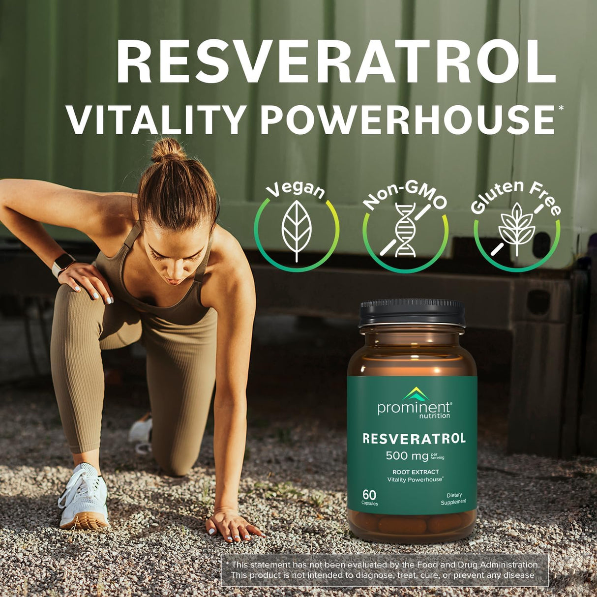 Suplemento Resveratrol Trans-resveratrol 98% puro  japonés