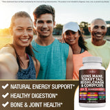 Suplemento de Setas Lion's Mane NEW AGE con otros hongos