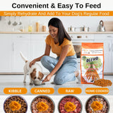 Vitaminas Deshidratado de zanahorias de perro