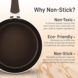 Olla de salsa con tapa de vidrio NUTRICHEF NCCW14SBR2SP