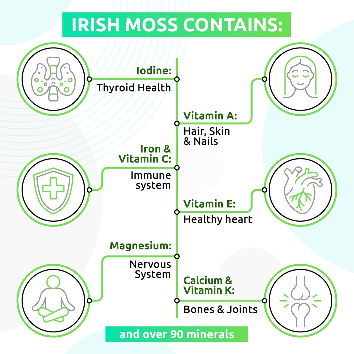 Suplemento Gel de musgo marino irlandés