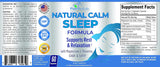 Suplemento Ayuda natural para dormir con magnesio  L-teanina