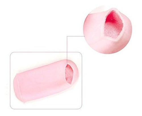 2 pares de medias de gel hidratante