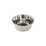 Plato para mascotas,  en espejo de acero inoxidable