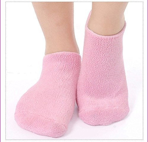 2 pares de medias de gel hidratante
