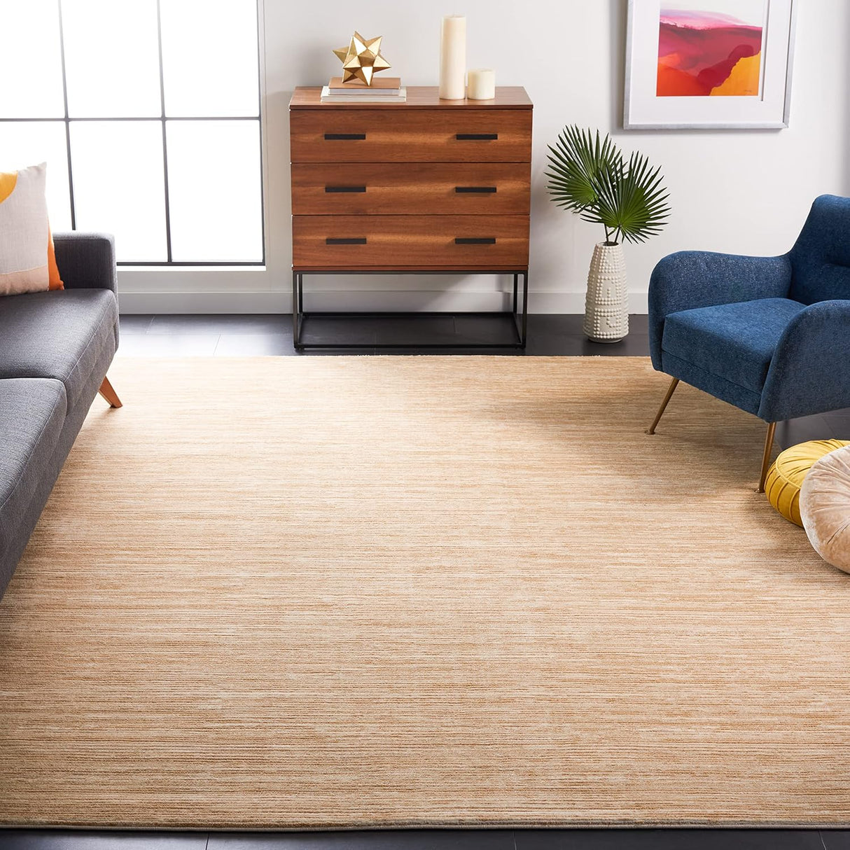 Alfombra Moderna Ombre SAFAVIEH, Fácil Cuidado, VSN606H