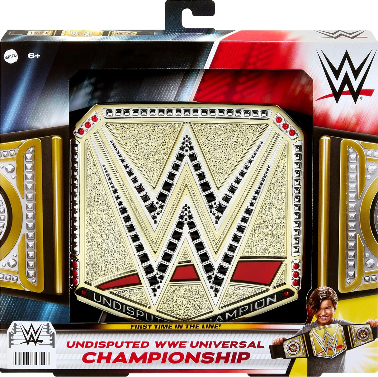 Cinturón de juego WWE Mattel, universal y peso completo, ajustable