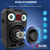 Parlante Portátil portátil con Bluetooth PYLE-PRO PHP210DJT