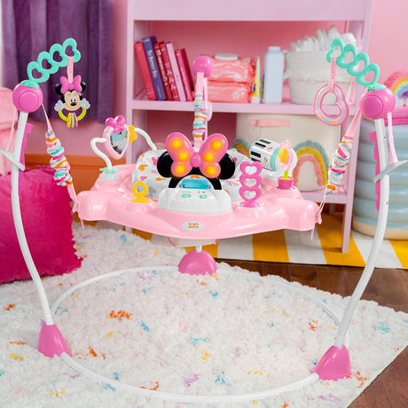 Centro de Actividades Minnie Mouse, Bright Starts, 10 Juguetes, 360°