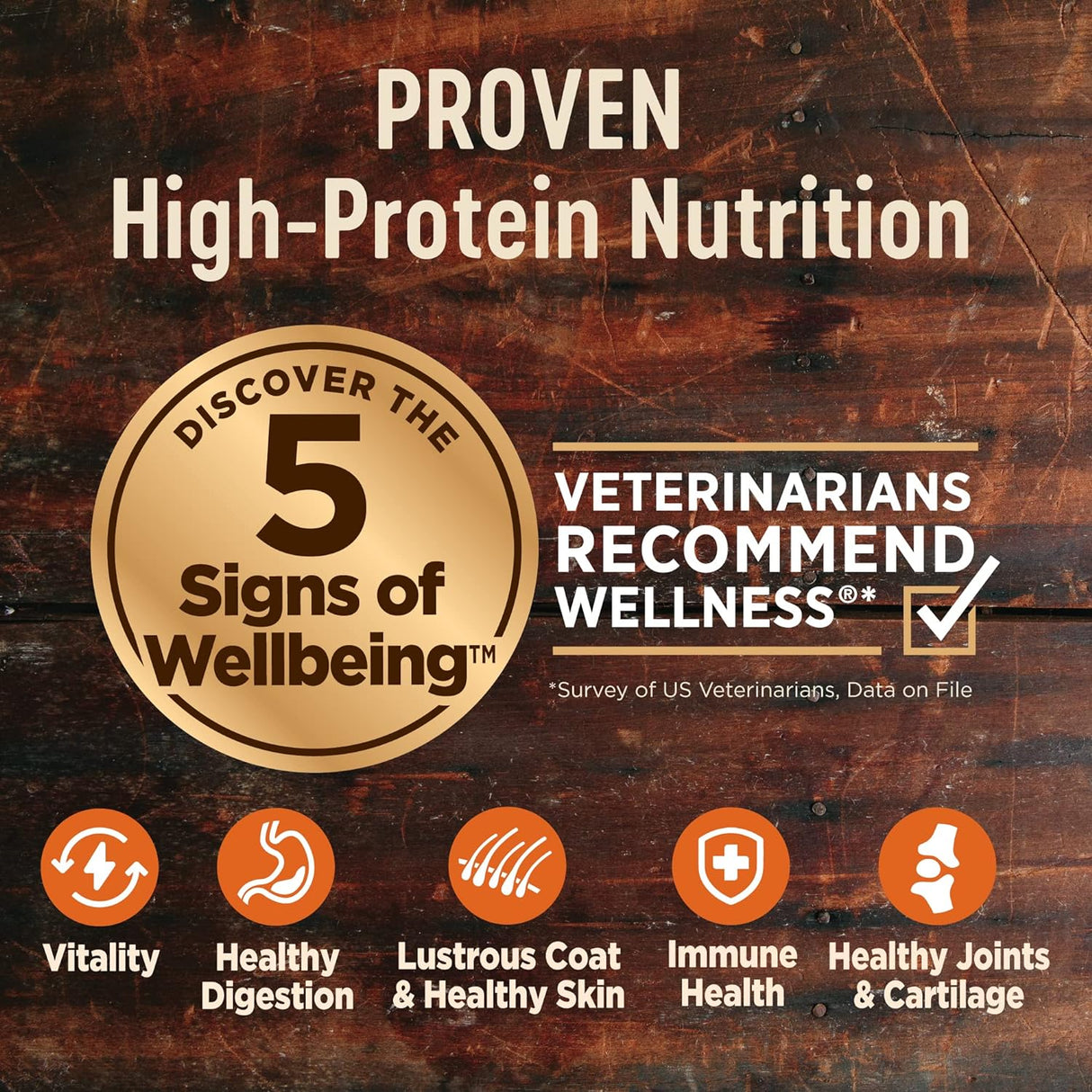Comida seca para perro sin granos Wellness Core Natural