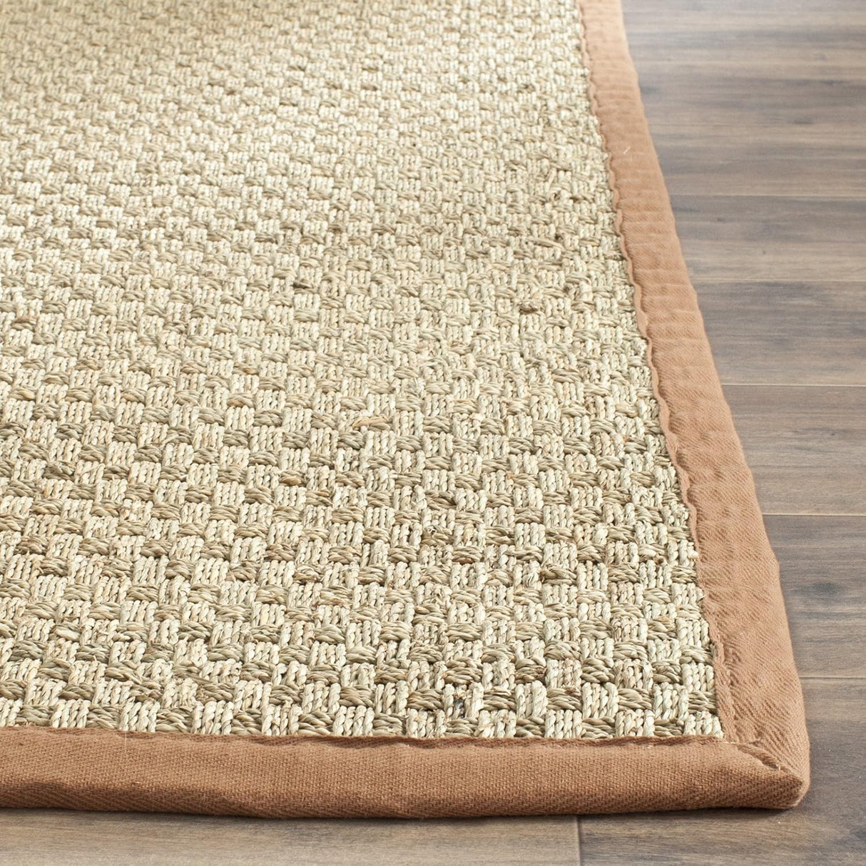 Alfombra de fibra natural SAFAVIEH, diseño cesto, modelo NF114B