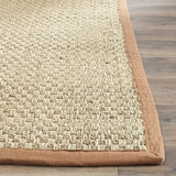Alfombra de fibra natural SAFAVIEH, diseño cesto, modelo NF114B