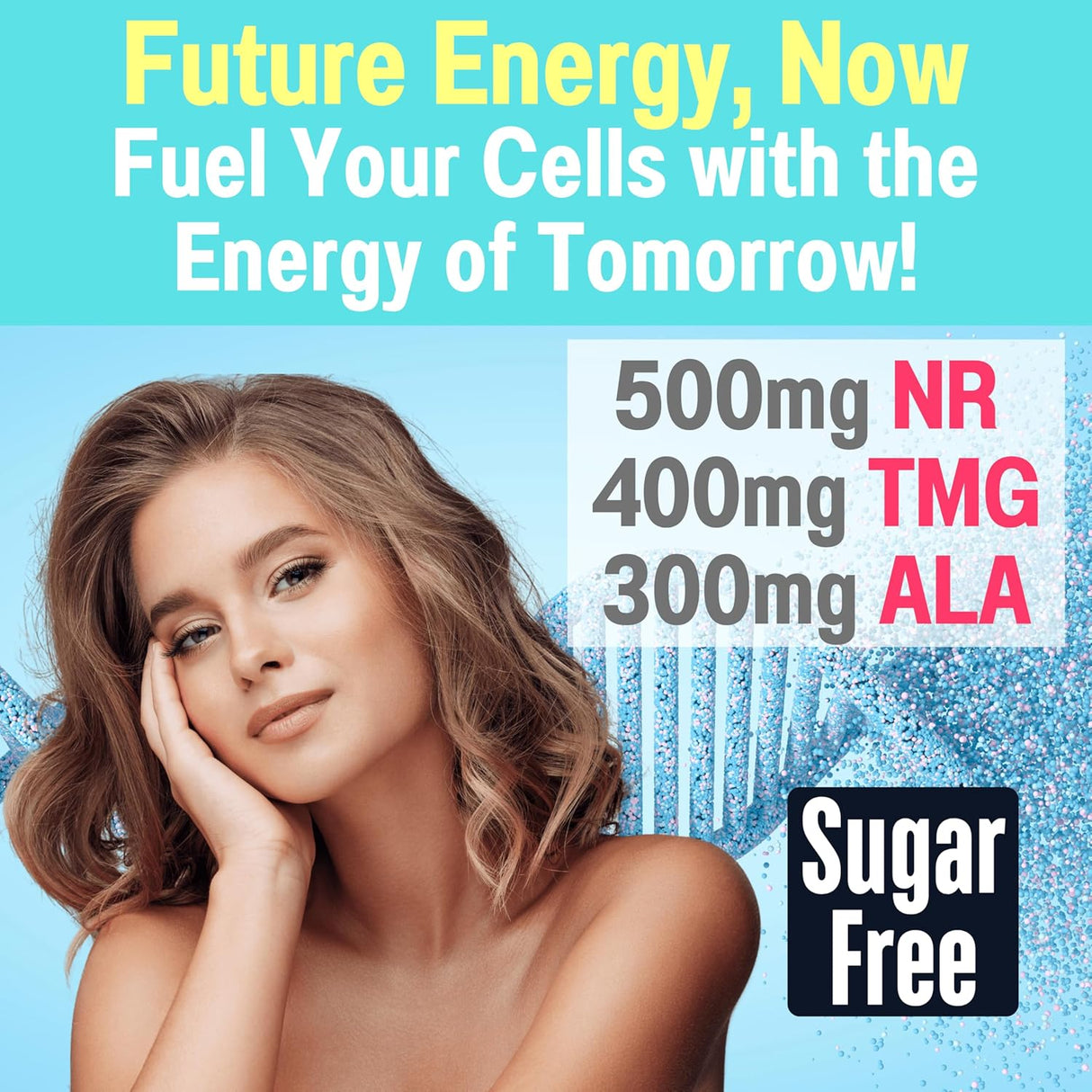 Suplemento Gomitas NAD+ 1500mg | Suplemento Antioxidante Alt
