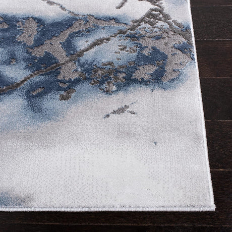 Alfombra de área moderna abstracta, fácil de cuidar, CFT877L