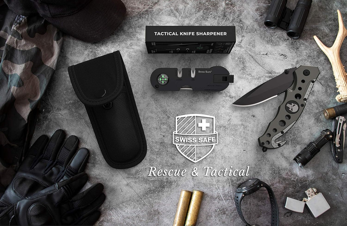 Cuchillo táctico 3 en 1 para militares y socorristas - Navy SEAL