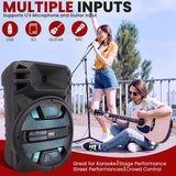 Parlantes portátil Bluetooth de 800 W PYLE-PRO PPHP1243B