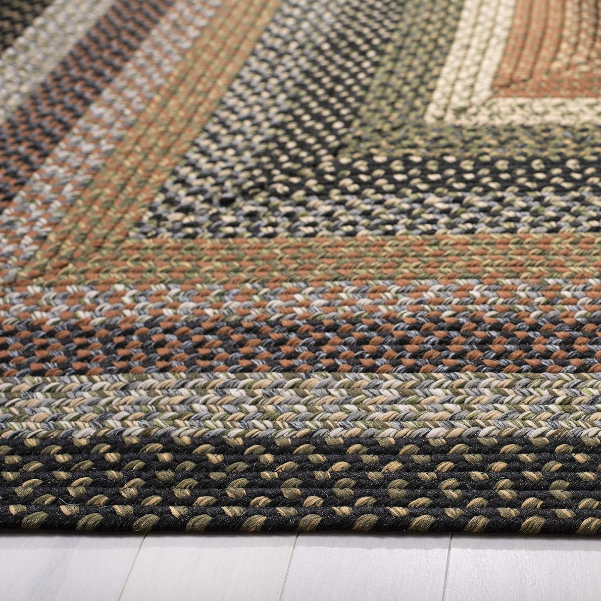 Alfombra Runner Reversible Hecha a Mano 2'3 x 12' Modelo BRD308A