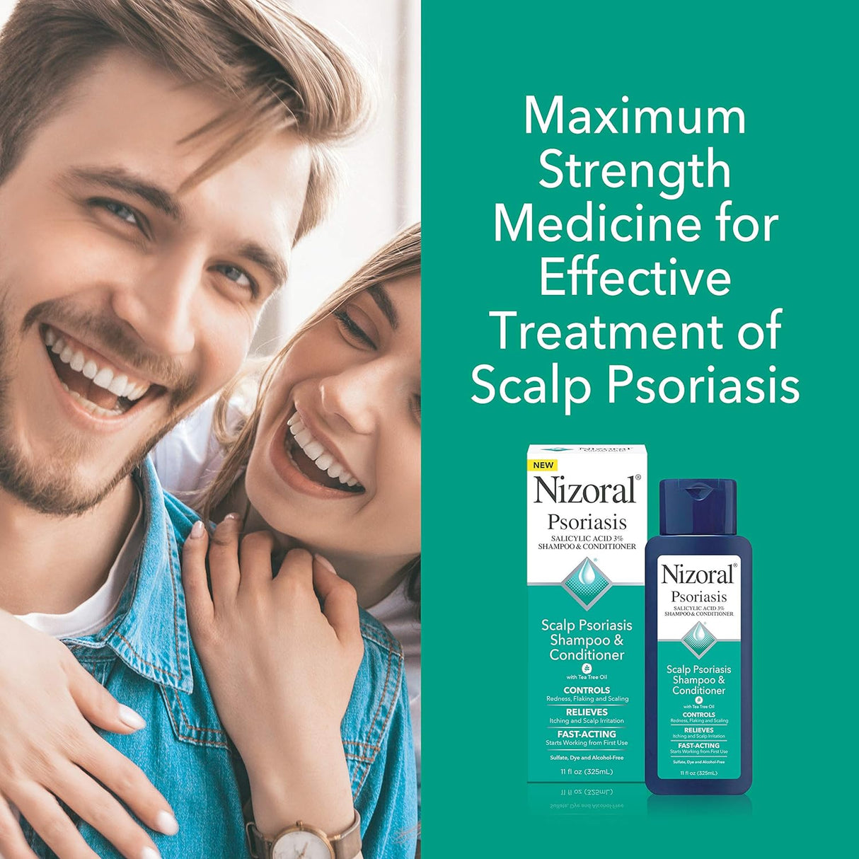 Nizoral Psoriasis champú y acondicionador 11 fl oz psoriasis
