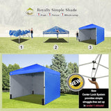 Tienda de campaña con bloqueo central C100P-S4 CROWN SHADES