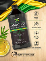 Aceite de ricino negro jamaicano de 16 onzas Nutre la piel