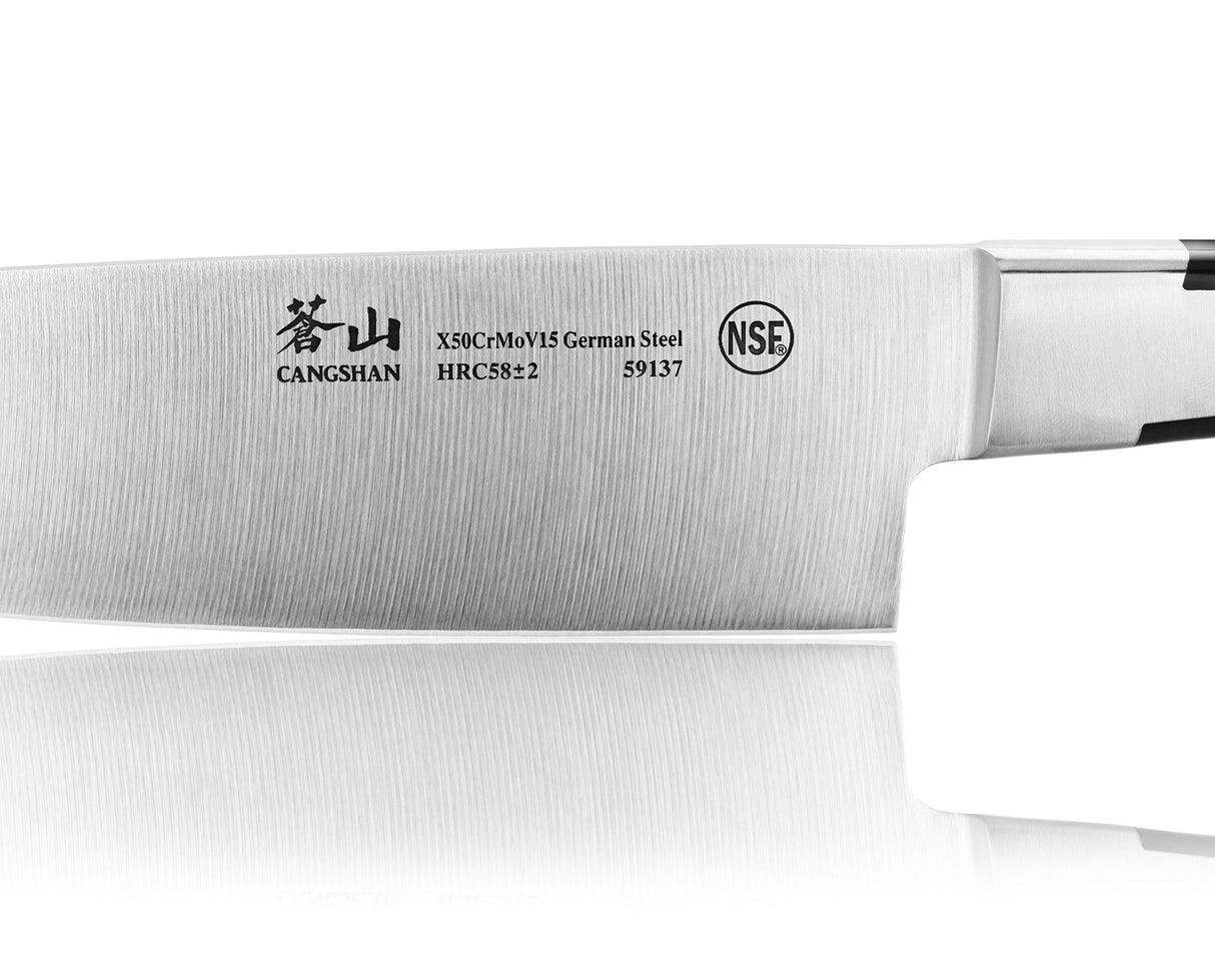 Cuchillo de chef forjado de acero alemán