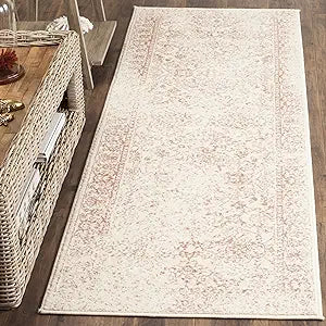Alfombra Runner Oriental Desgastada, Fácil Cuidado, ADR109H