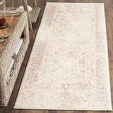 Alfombra Runner Oriental Desgastada, Fácil Cuidado, ADR109H