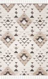 Alfombra Shag Marroquí, Diseño Boho, No Desprende Pelusa, MTS688A