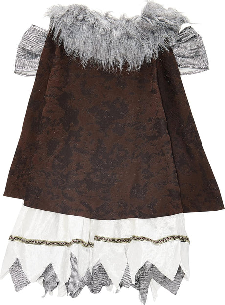 Disfraz para niña de vikinga talla XL