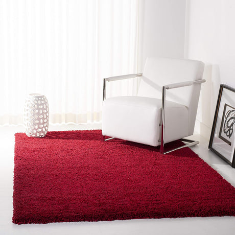 Alfombra de área cuadrada premium de 4' con pelo largo SG151
