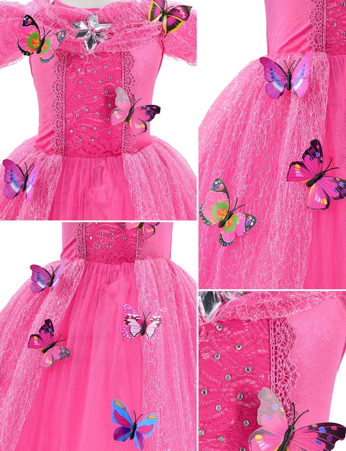 Disfraces de Princesa con Accesorios Deluxe - Fiesta de Vestir