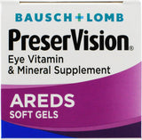 Suplemento de vitaminas y minerales para ojos PreserVision