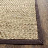 Alfombra Runner de Fibra Natural, SAFAVIEH, Diseño de Seagrass, NF114P