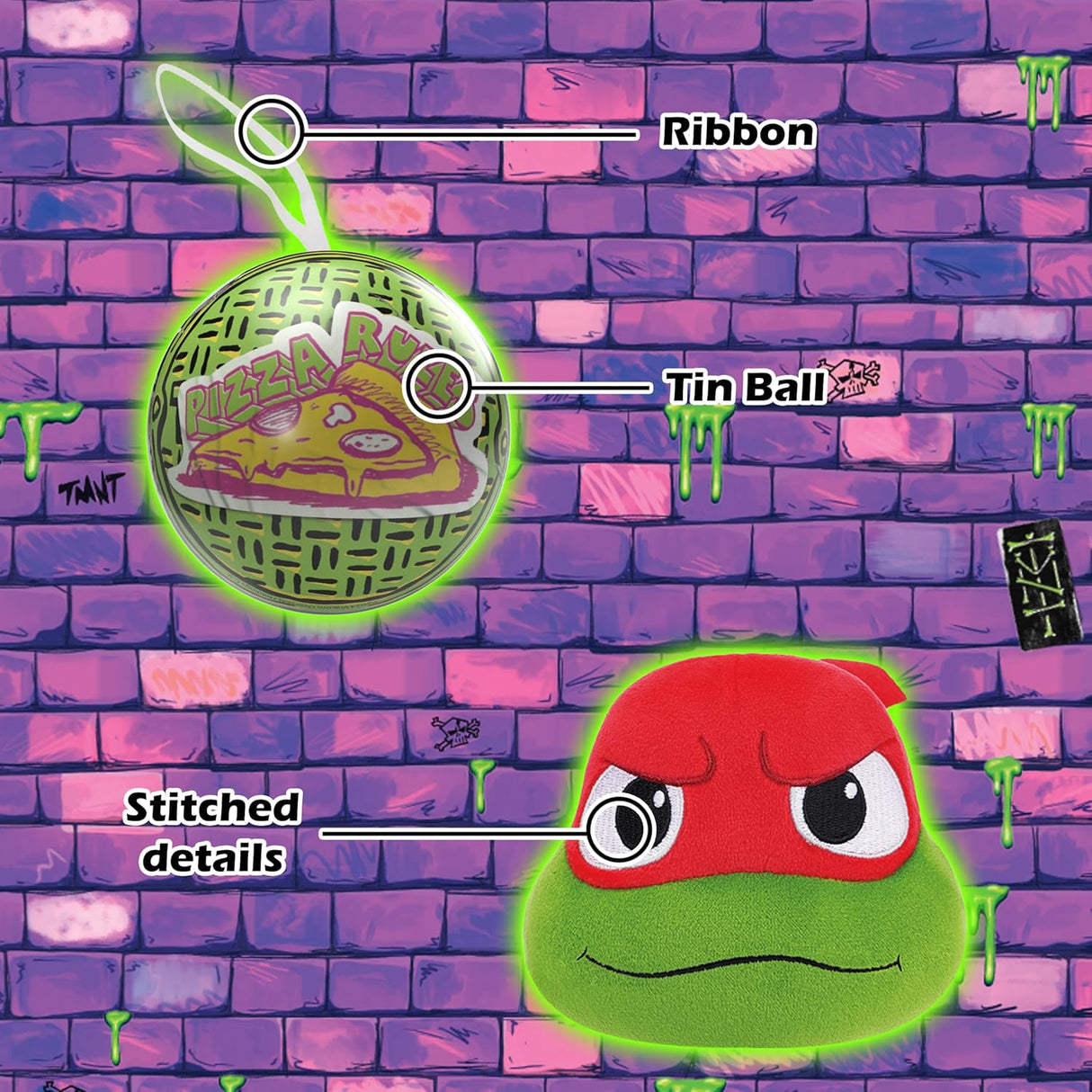 MiraBall Mystery TMNT Plush Expandable MAXI 1-Pack